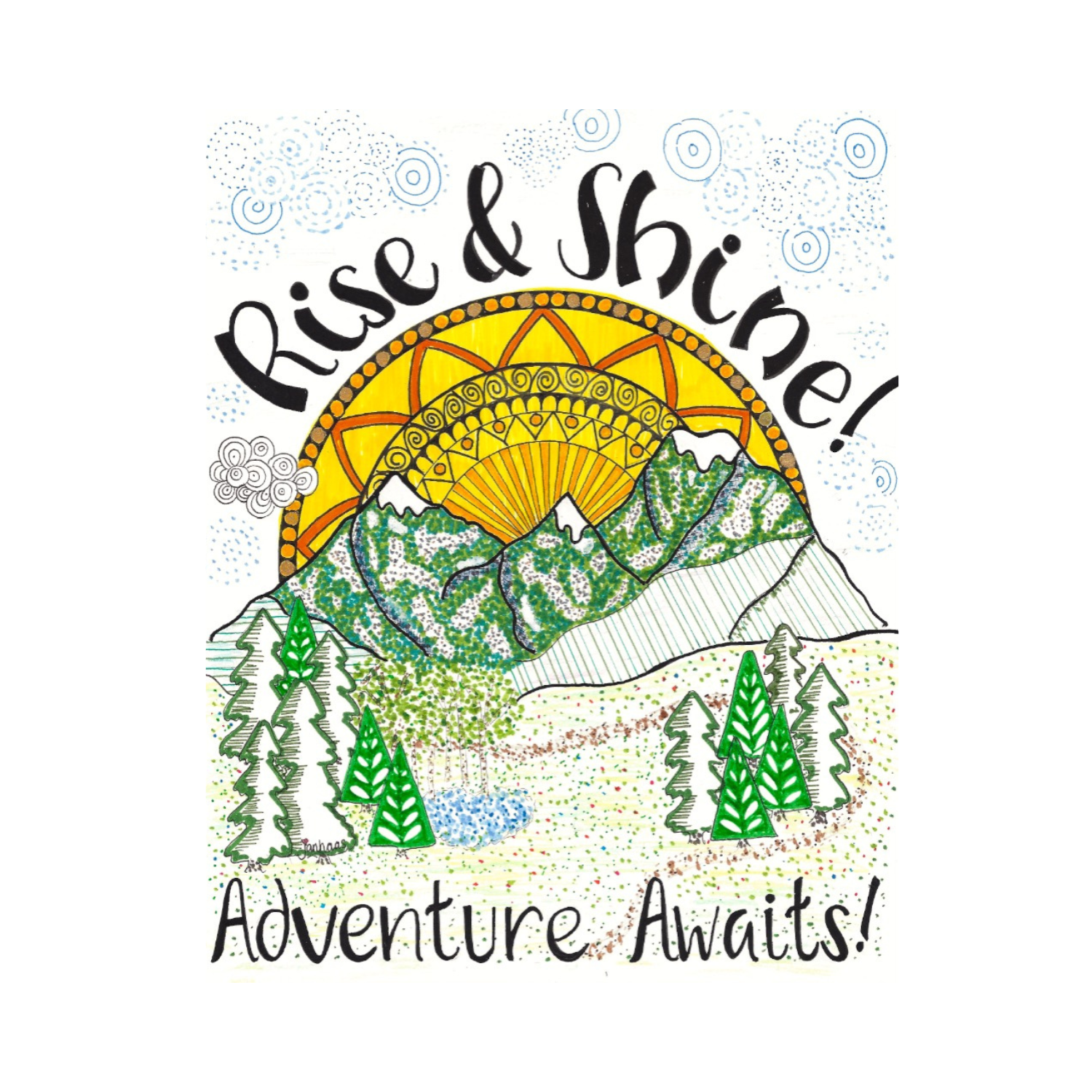 Rise and Shine Print