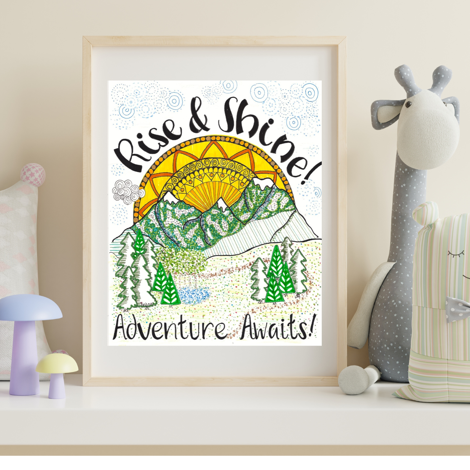 Rise and Shine Print