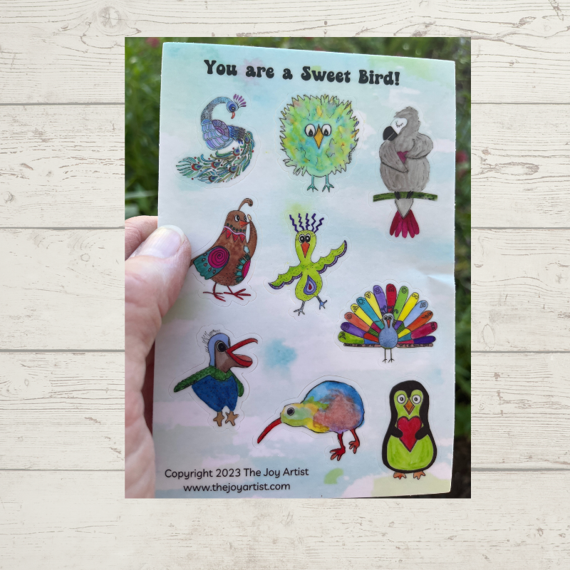 Bird Sheet Stickers