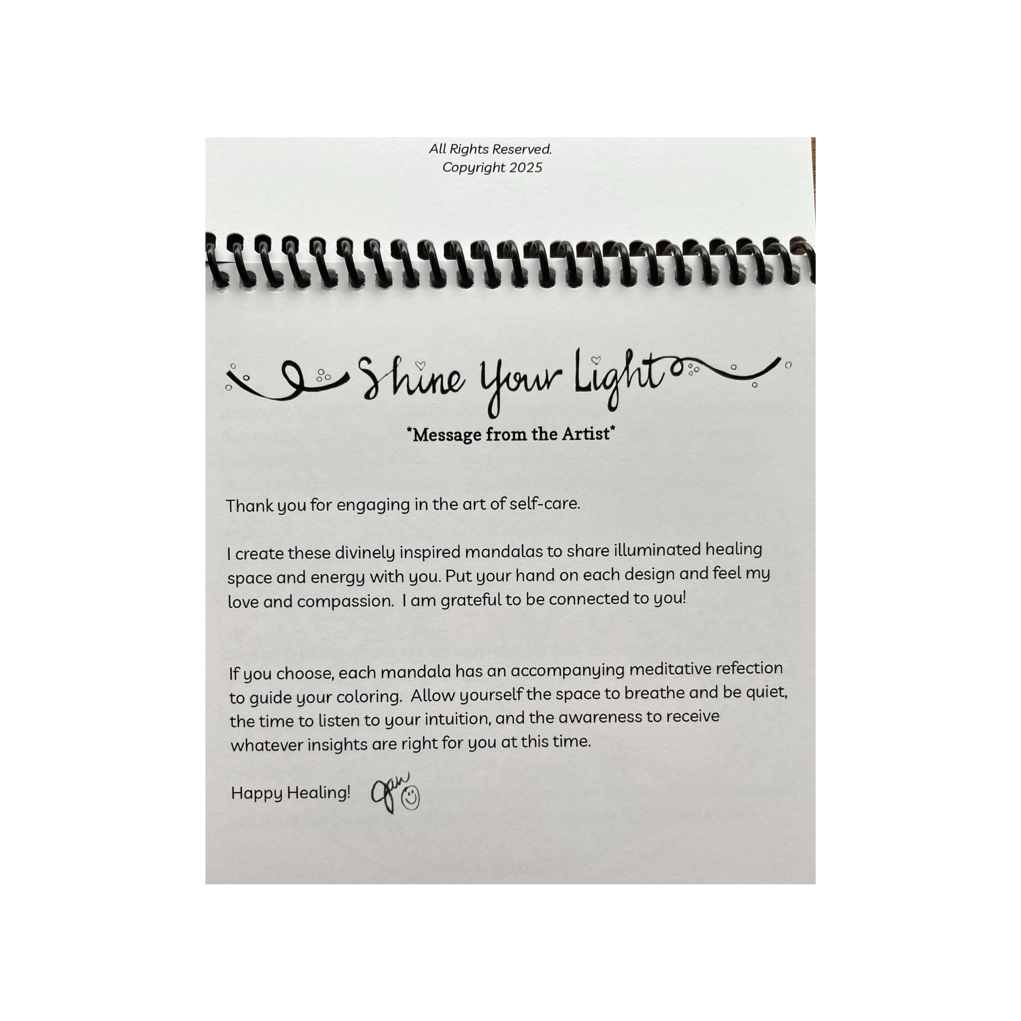 Hope and Healing Mandalas and Meditations
