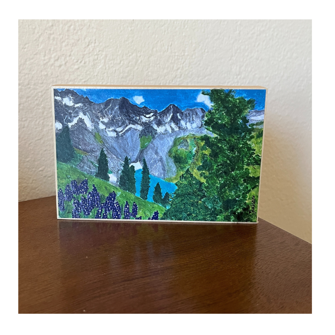 Blue Lakes Trail Cradle Board