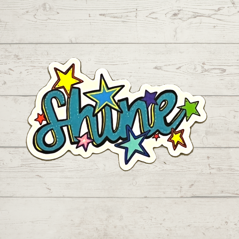 Shine Sticker