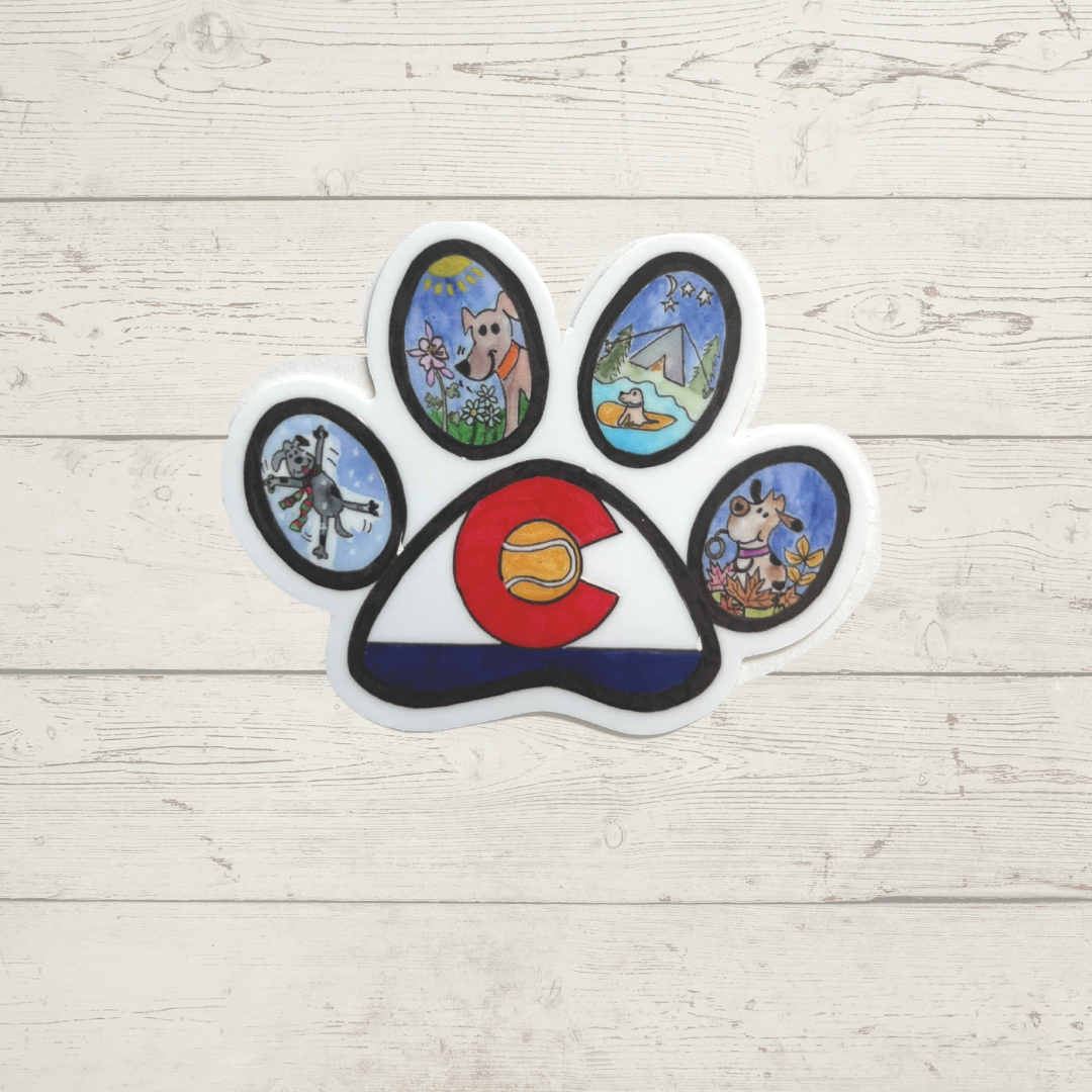 Colorado Dog Sticker