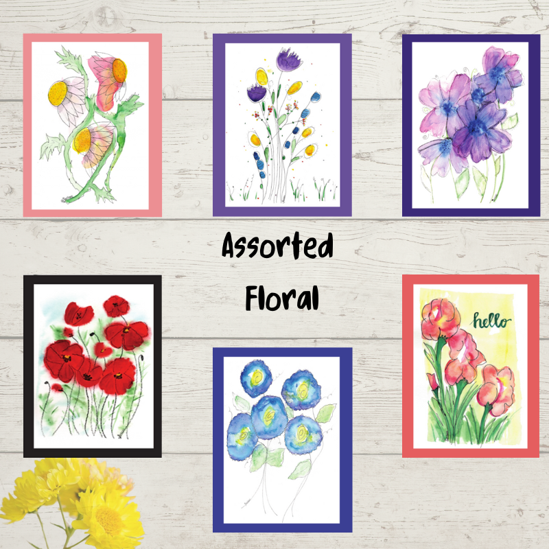 Assorted  Floral Cards